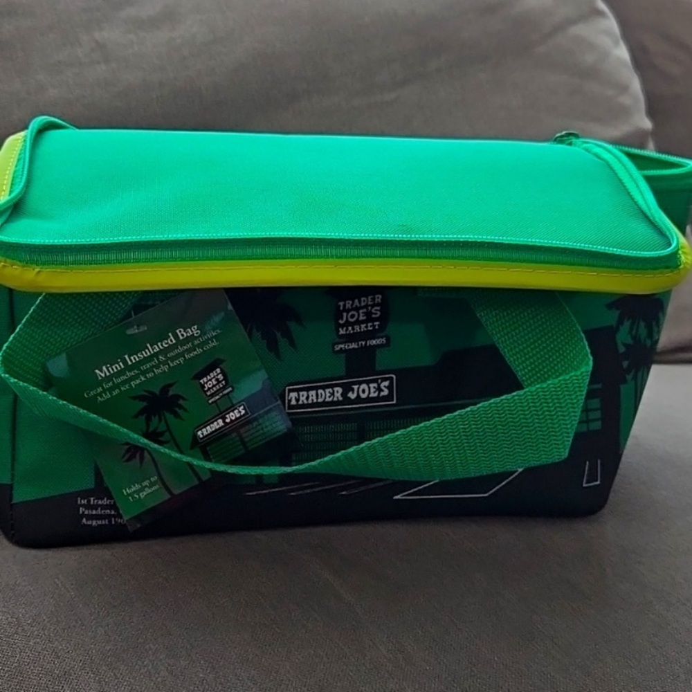 Trader Joe's  Mini Insulated Tote SOLD OUT IN STORE